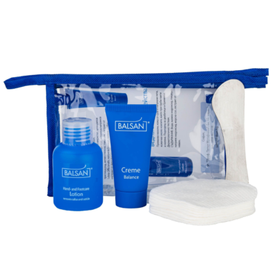 Пътнически комплект за премахване на загрубяла кожа